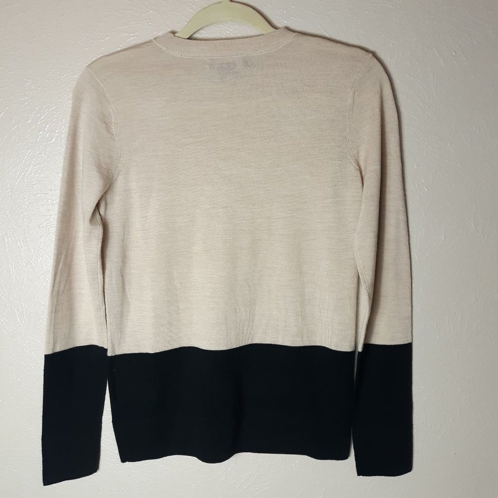 New club monaco wool color block sweater - Picture 4 of 4